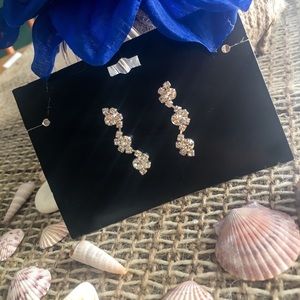 New rhinestone dangle earrings!
